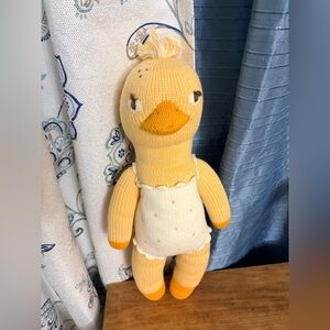 Blabla Kids Doll - Lucille the Duck Regular Size 18” Hand Knit Plush